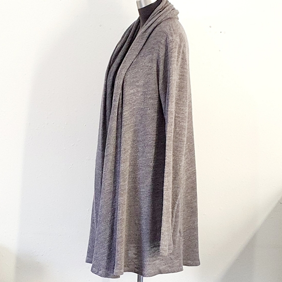 Allen Allen Long Cardigan Duster Sweater - Picture 3 of 7